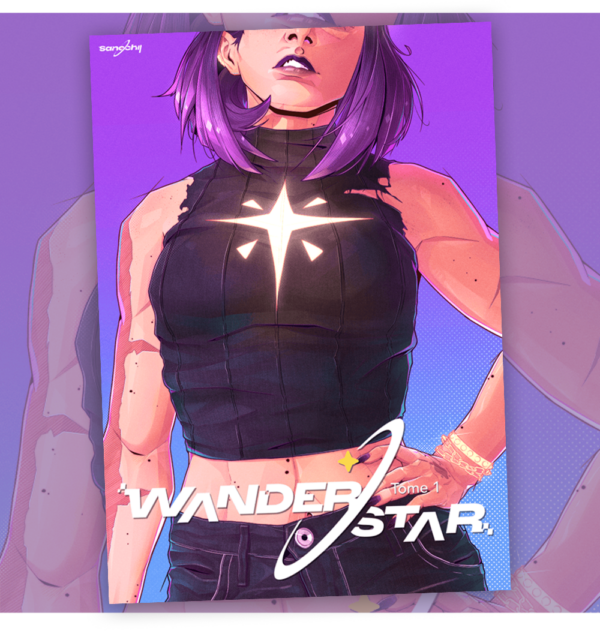 Wanderstar / Cover book - Poster