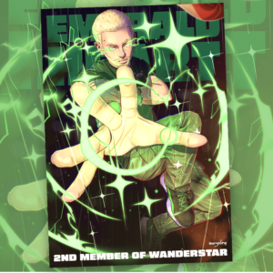 Matt - Emerald heart opti - cover Wanderstar / Emerald Heart - Poster
