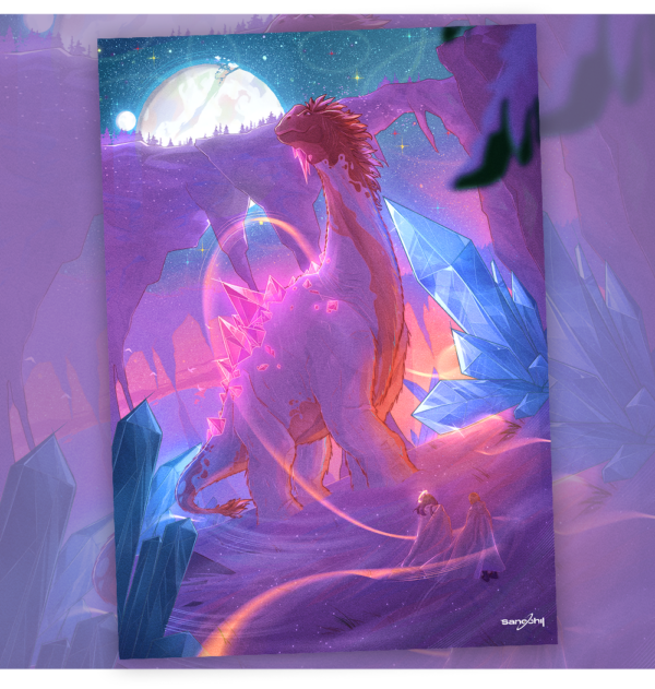 Wanderstar / Titan - A4 Poster