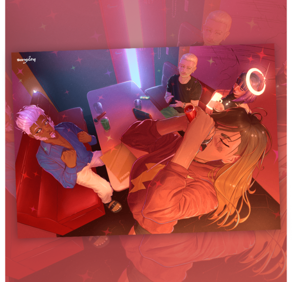 Wanderstar - Karaoke time! opti - cover Wanderstar / Karaoke time! - Poster