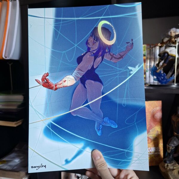 Wanderstar / Torment - A4 Holographic Poster