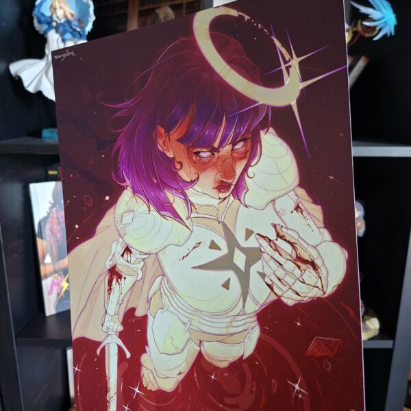 Wanderstar / God Is A Weapon - A4 Holographic Poster
