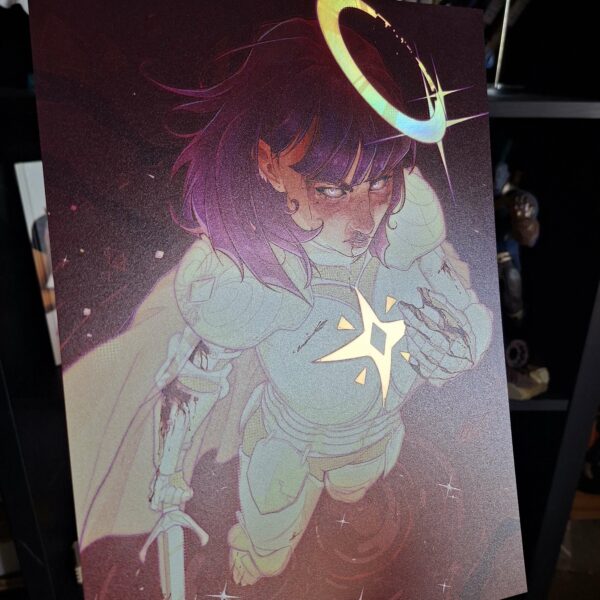 Wanderstar / God Is A Weapon - A4 Holographic Poster