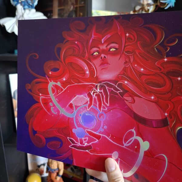 20260804_145034 Marvel / Scarlet Witch - A4 Holographic Poster