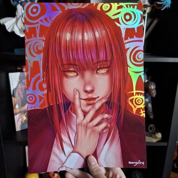 20260804_145127 Chainsaw Man / Makima – A4 Holographic Poster