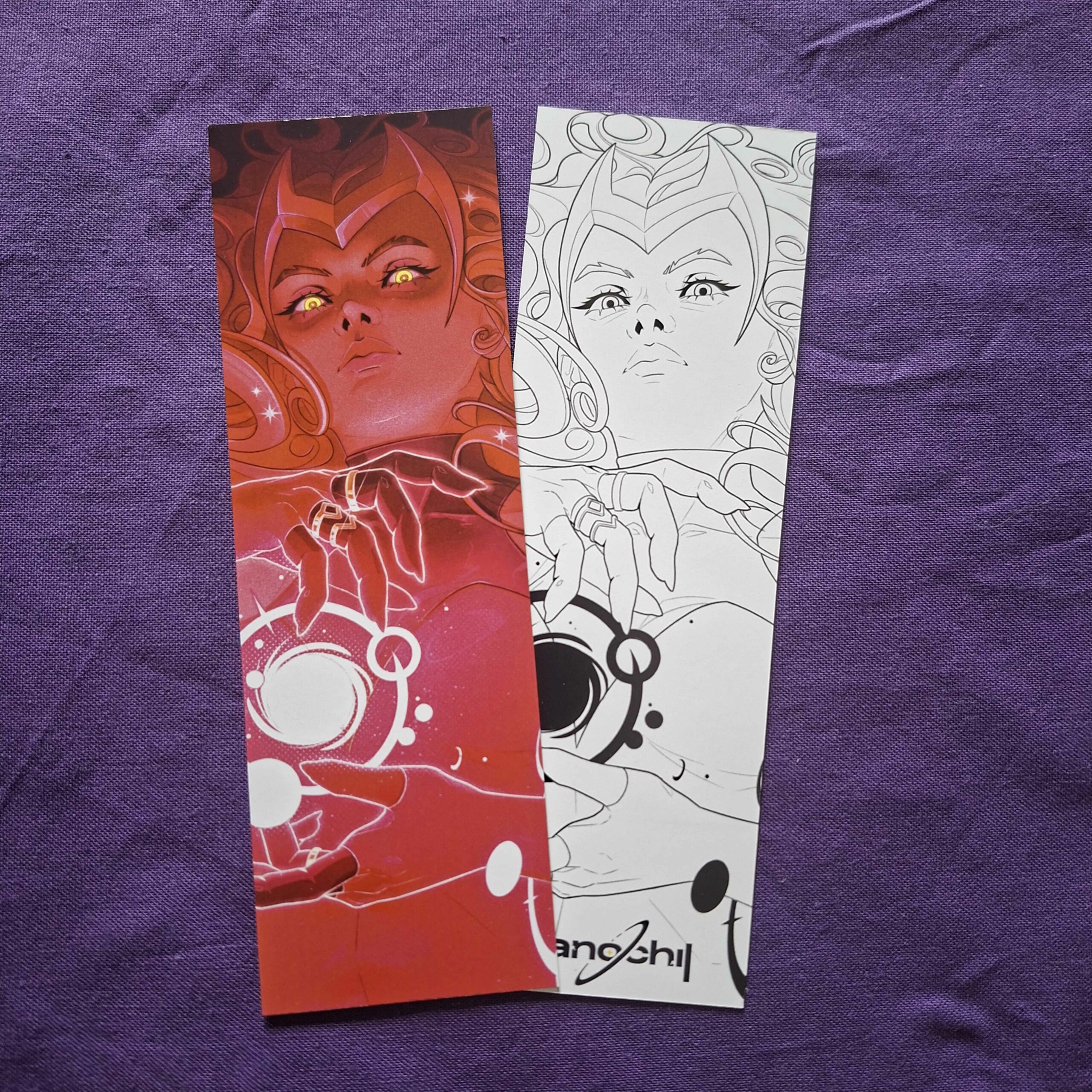 20260807_140842 Marvel / Scarlet Witch - Bookmark