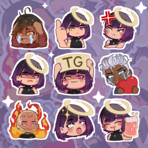 Stickers emote Wanderstar / Emotes - Stickers